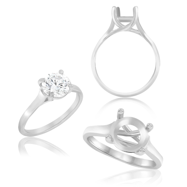 ITI NYC Round 4 Prong Lucida Solitaire