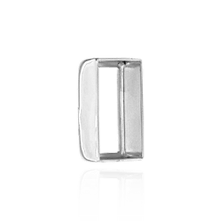 ITI NYC Emerald Shape Cushion Low Bezels in Sterling Silver (8.00 x 6.00 mm - 20.00 x 15.00 mm)