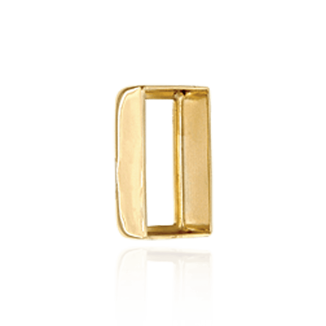 ITI NYC Emerald Shape Cushion Low Bezels in 14K Gold (8.00 x 6.00 mm - 20.00 x 15.00 mm)