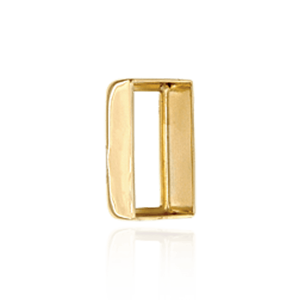 ITI NYC Emerald Shape Cushion Low Bezels in 14K Gold (8.00 x 6.00 mm - 20.00 x 15.00 mm)