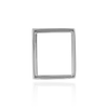 ITI NYC Emerald Shape Cushion Low Bezels in Sterling Silver (8.00 x 6.00 mm - 20.00 x 15.00 mm)