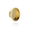 ITI NYC Round Low Bezels With Closed Back in 14K Gold (3.00 mm - 20.00 mm)