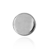 ITI NYC Round Low Bezels With Closed Back in Sterling Silver (3.00 mm - 20.00 mm)