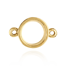 Load image into Gallery viewer, ITI NYC Round Tapered Bezel with Rings in 14K Gold (2.50 mm - 6.50 mm)
