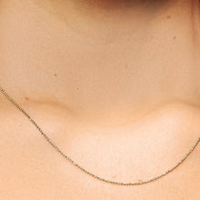 Load image into Gallery viewer, Broadway Bead Chain Necklace in Sterling Silver
