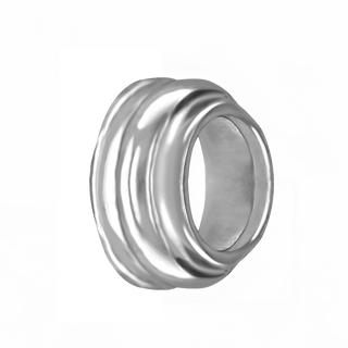 ITI NYC Round Wide Base Bezels in Sterling Silver (4.00 mm - 6.50 mm)