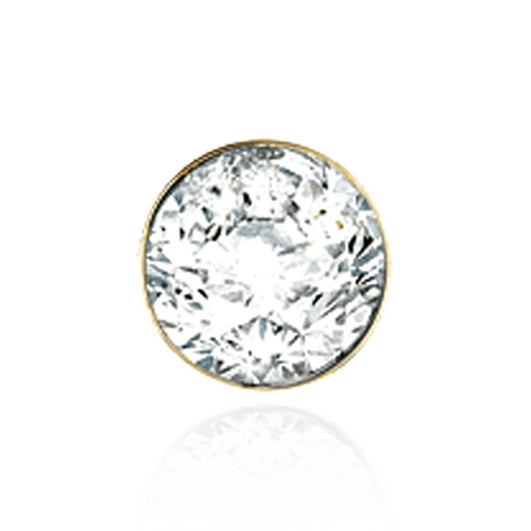 ITI NYC Round High Bezels With Bearing in 14K Gold (2.00 mm - 9.00 mm)