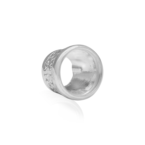 ITI NYC Round Decorative Bezel in Sterling Silver (3.50 mm - 11.60 mm)