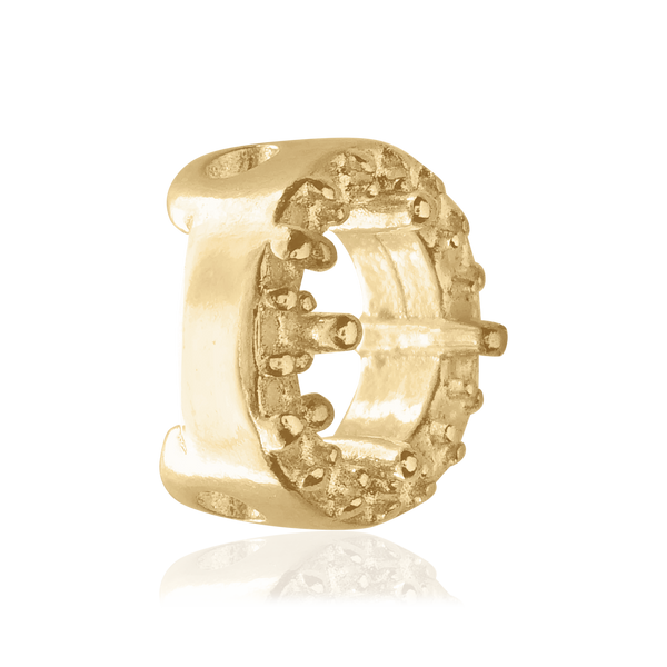 ITI NYC Round Four Prong Halo Slider in 14K Gold (3.40 mm - 6.50 mm)