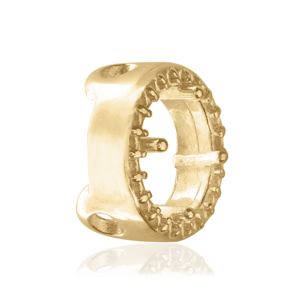 ITI NYC Round Four Prong Halo Slider in 14K Gold (3.40 mm - 6.50 mm)