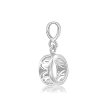 Load image into Gallery viewer, ITI NYC Round Back-Set Bezel Pendant in 14K Gold (5.00 mm - 8.00 mm)
