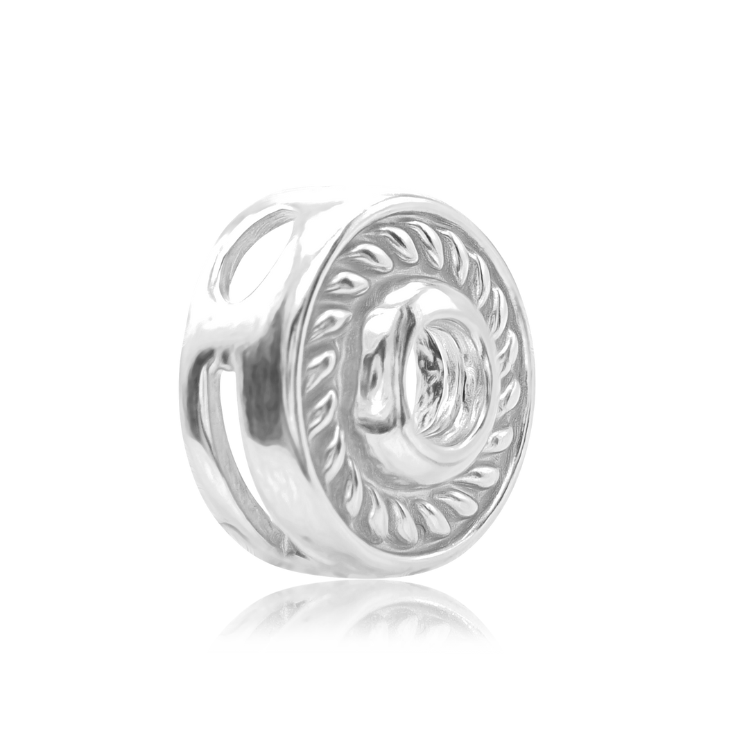 ITI NYC Round Slide Pendant in Sterling Silver (3.00 mm - 5.00 mm)