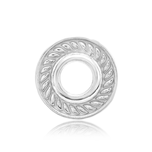 ITI NYC Round Slide Pendant in Sterling Silver (3.00 mm - 5.00 mm)