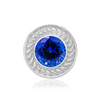 ITI NYC Round Slide Pendant in Sterling Silver (3.00 mm - 5.00 mm)