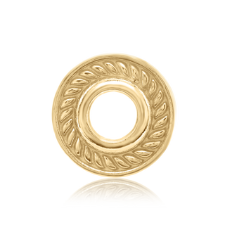 ITI NYC Round Slide Pendant in 14K Gold (3.00 mm - 5.00 mm)