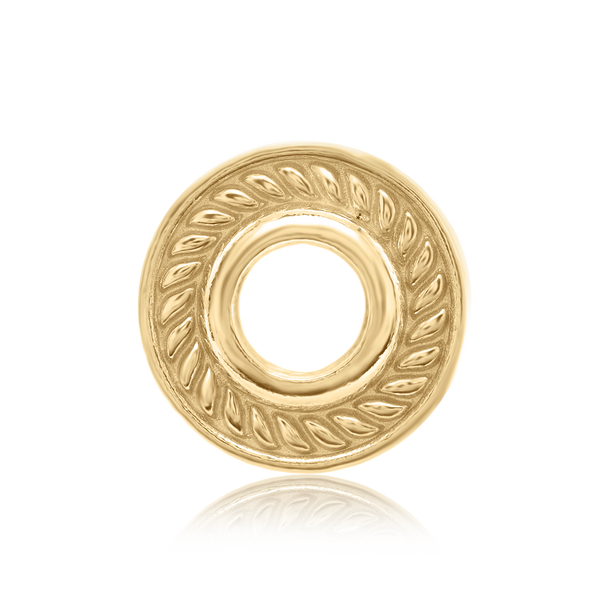 ITI NYC Round Slide Pendant in 14K Gold (3.00 mm - 5.00 mm)