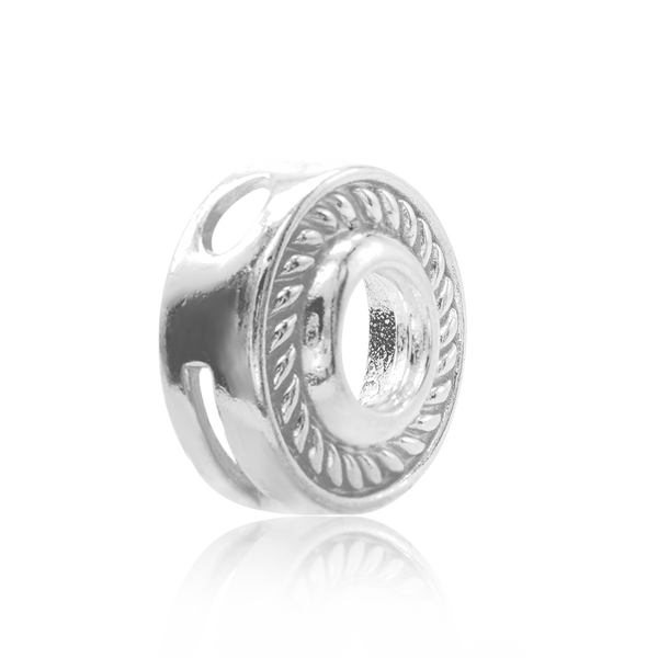 ITI NYC Round Slide Pendant in Sterling Silver (3.00 mm - 5.00 mm)