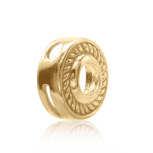 ITI NYC Round Slide Pendant in 14K Gold (3.00 mm - 5.00 mm)