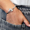 Horse Head Bracelet Top in Sterling Silver (28 x 22mm)