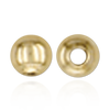 ITI NYC Plain Two Hole Round Beads in Gold Filled (2 mm - 8 mm)
