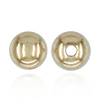 ITI NYC Plain Two Hole Round Beads in Gold Filled (2 mm - 8 mm)