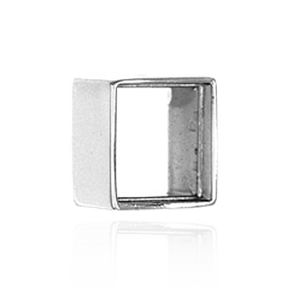 ITI NYC Square Bezels With Bearing in Sterling Silver (2.00 mm - 6.50 mm)