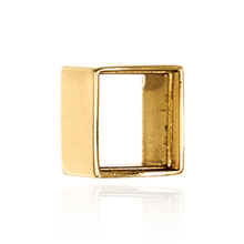 Load image into Gallery viewer, ITI NYC Square Bezels With Bearing in 14K Gold (2.00 mm - 7.00 mm)
