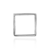 ITI NYC Square Bezels With Bearing in Sterling Silver (2.00 mm - 6.50 mm)