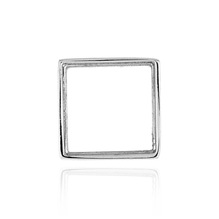 ITI NYC Square Bezels With Bearing in Sterling Silver (2.00 mm - 6.50 mm)