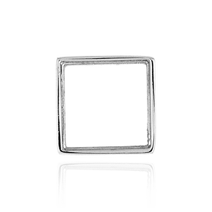 ITI NYC Square Bezels With Bearing in Sterling Silver (2.00 mm - 6.50 mm)