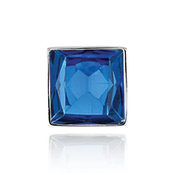 ITI NYC Square Bezels With Bearing in Sterling Silver (2.00 mm - 6.50 mm)