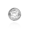 ITI NYC Round Bezels With Two Prongs in Sterling Silver (4.00 mm - 5.75 mm)