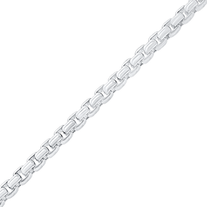 Bulk / Spooled Round Box Chain in Sterling Silver (1.60 mm - 2.70 mm)