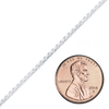 Bulk / Spooled Round Box Chain in Sterling Silver (1.60 mm - 4.00 mm)