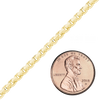 Bulk / Spooled Round Box Chain in 14K Yellow Gold (1.20 mm - 4.00 mm)