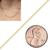Special Order Only: Bulk / Spooled Venetian Box Chain in Gold
