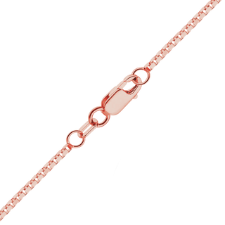 Bleecker St. Box Necklace in 14K Rose Gold