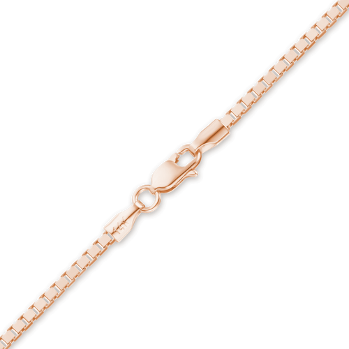 Bleecker St. Box Anklet in 14K Yellow Gold