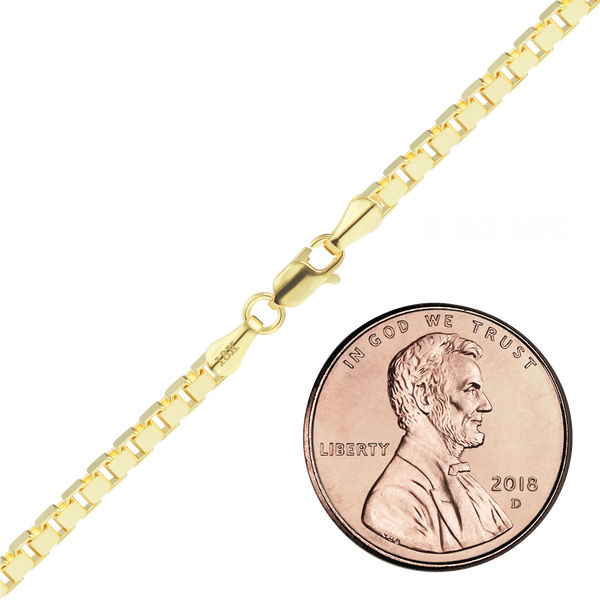 Bleecker St. Box Bracelet in 18K Yellow Gold