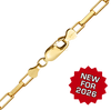 Finished Elongated (Inka) Box Necklace in 14K Gold-Filled