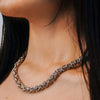 Bond St. Byzantine Chain Necklace in Sterling Silver