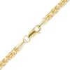 Finished Handmade Byzantine Necklace in 14K Yellow Gold
