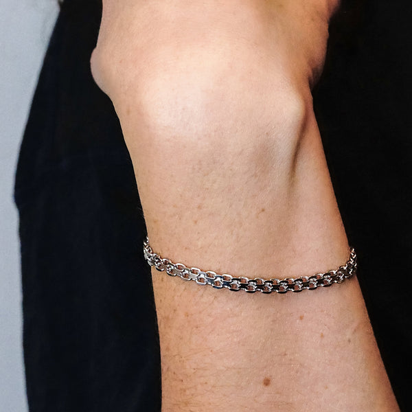 Broome St. Bizmark Chain Bracelet in Sterling Silver