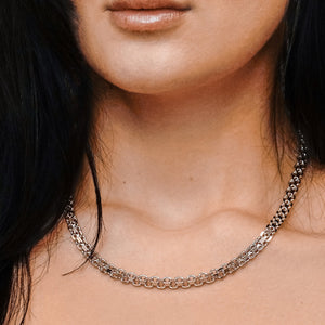 Broome St. Bizmark Chain Necklace in Sterling Silver