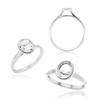 ITI NYC Oval Bezel Solitaire