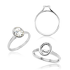 ITI NYC Oval Bezel Solitaire