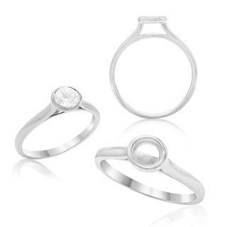 ITI NYC Round Bezel Solitaire