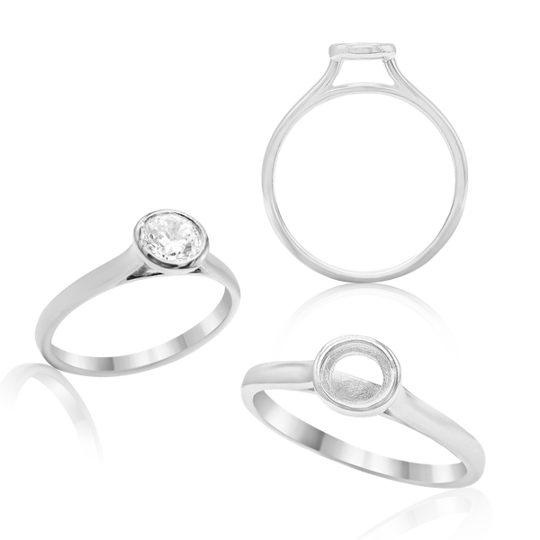 ITI NYC Round Bezel Solitaire