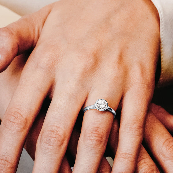 ITI NYC Round Bezel Solitaire