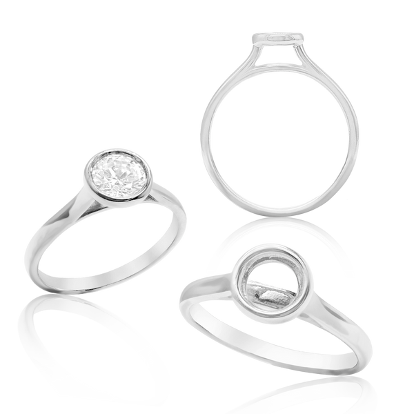ITI NYC Round Bezel Solitaire